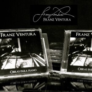 Franz Ventura - CD Obras para Piano - Volume 1 (Capa Preta)